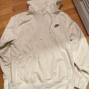 White NIKE hoodie